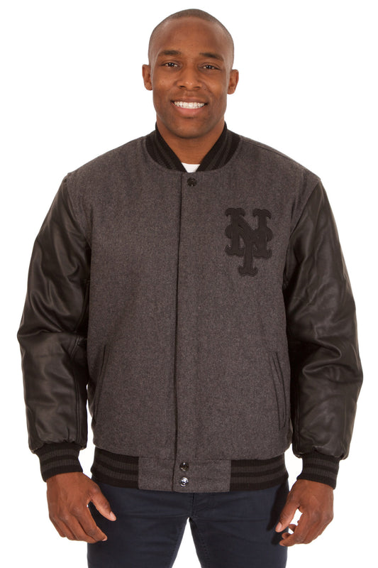 New York Mets Reversible Wool Jacket