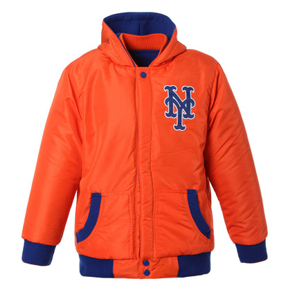 New York Mets Kid's Reversible Fleece Jacket