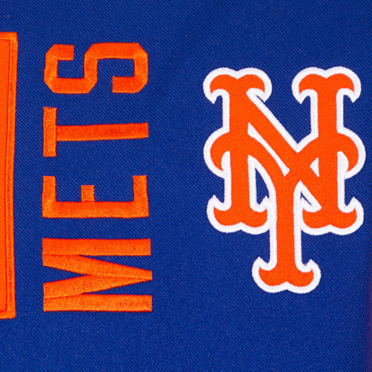New York Mets Reversible Poly-Twill Hooded Jacket