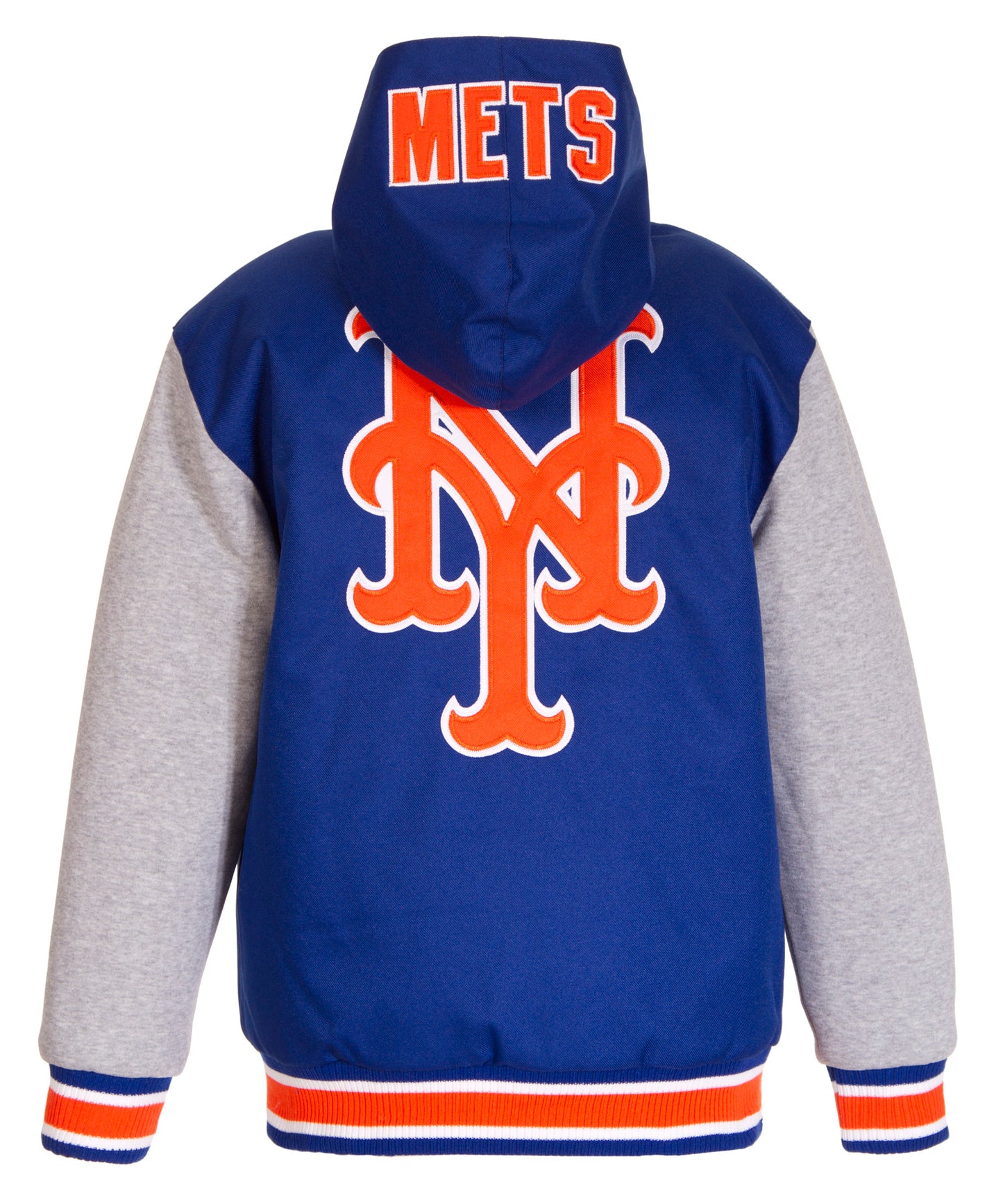 New York Mets Kids Reversible Poly-Twill Jacket