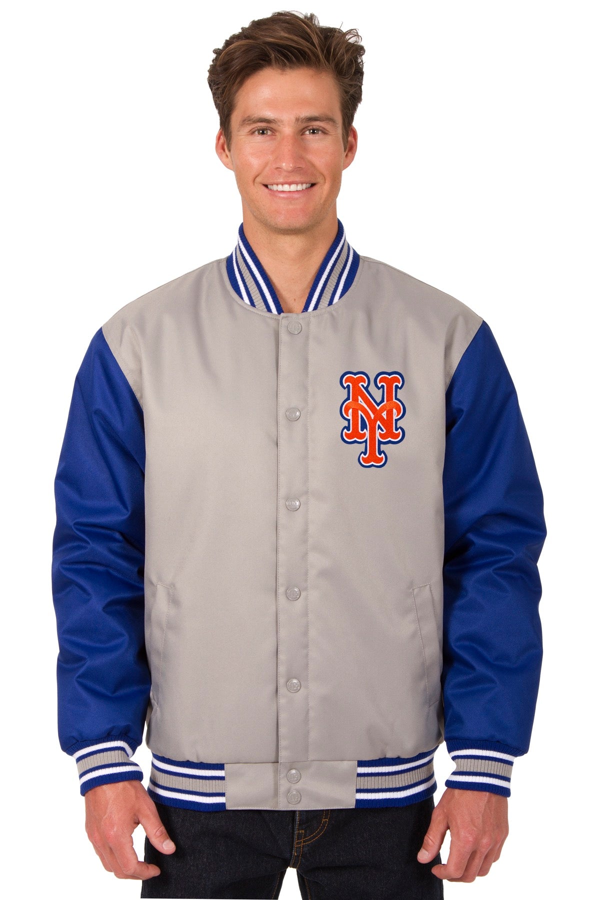 New York Mets Poly-Twill Jacket