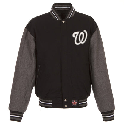 Washington Nationals Reversible All Wool Jacket