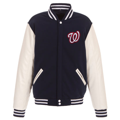 Washington Nationals Reversible Varsity Jacket