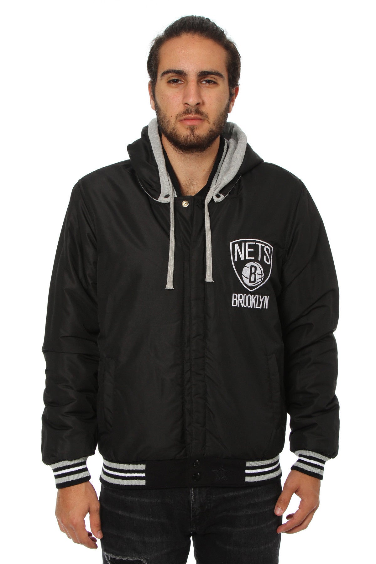 Brooklyn Nets Reversible Fleece Jacket