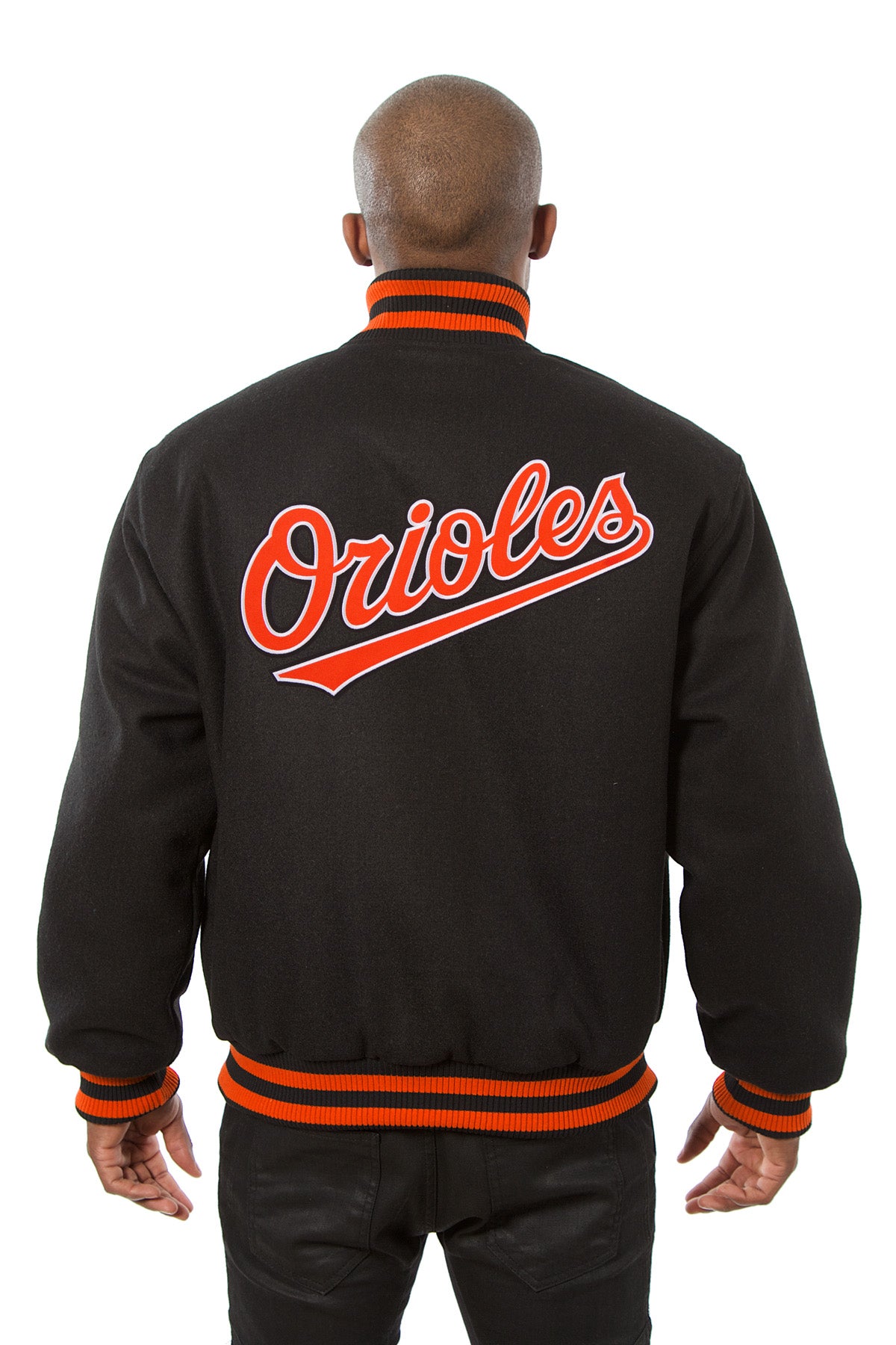 Baltimore Orioles Embroidered Wool Jacket