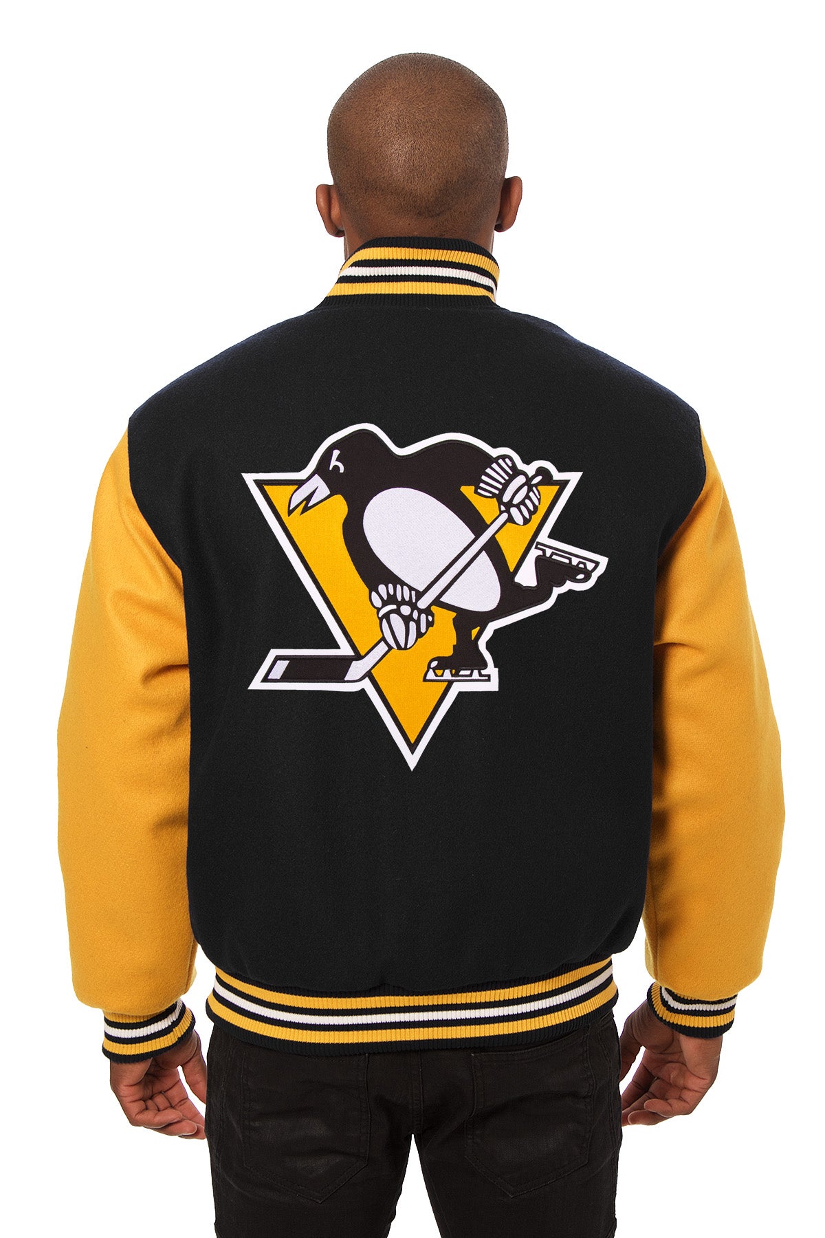 Pittsburgh Penguins Embroidered Wool Jacket