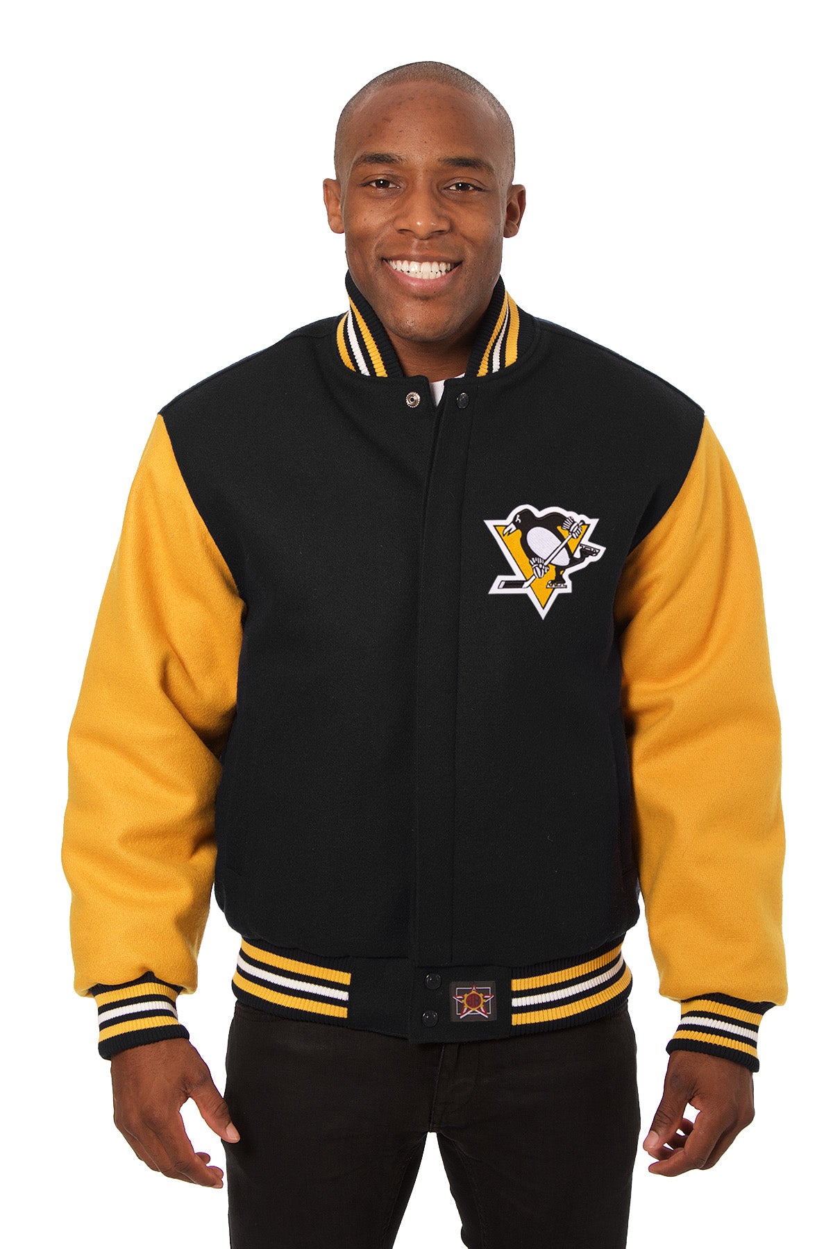 Pittsburgh Penguins Embroidered Wool Jacket