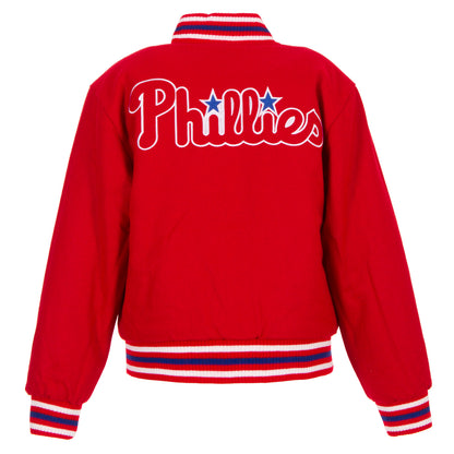 Philadelphia Phillies Kid's Reversible All Wool Jacket