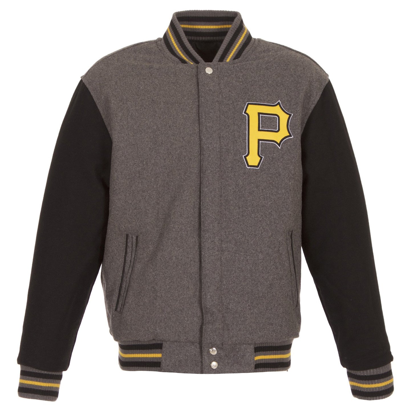 Pittsburgh Pirates Two-Tone Reversible Wool Jacket