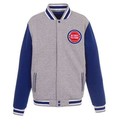 Detroit Pistons Reversible Fleece Jacket