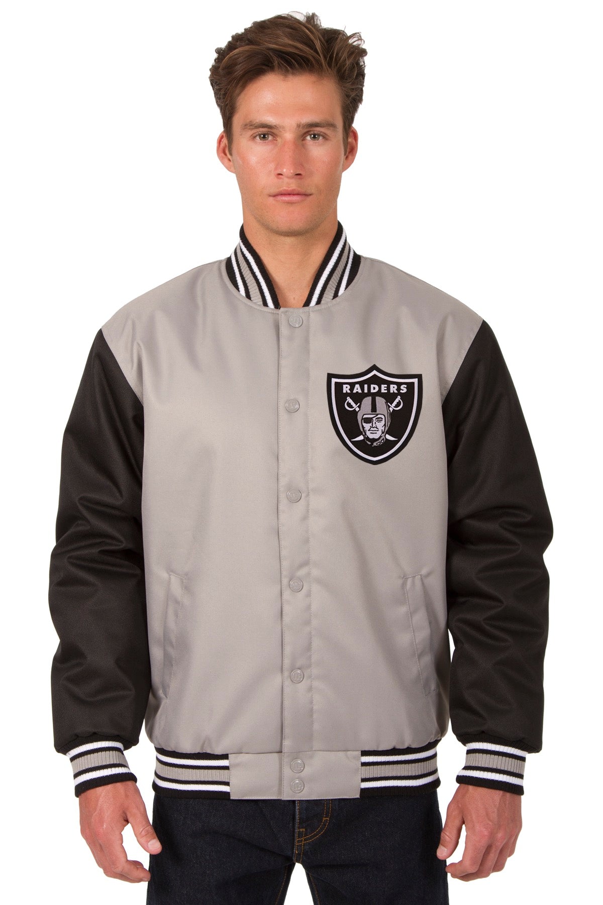Las Vegas Raiders Poly-Twill Jacket
