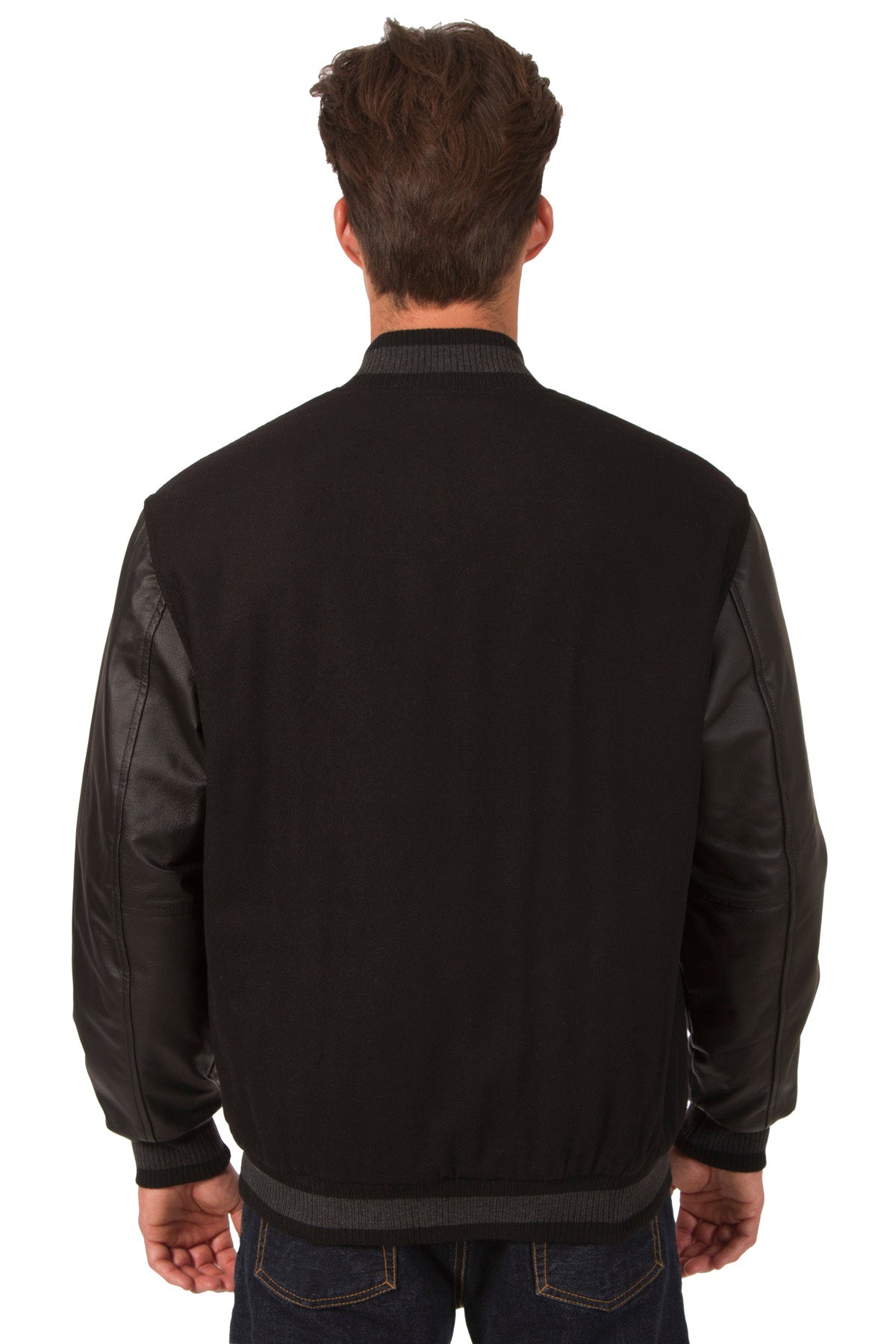 Ram Wool and Leather Reversible Jacket