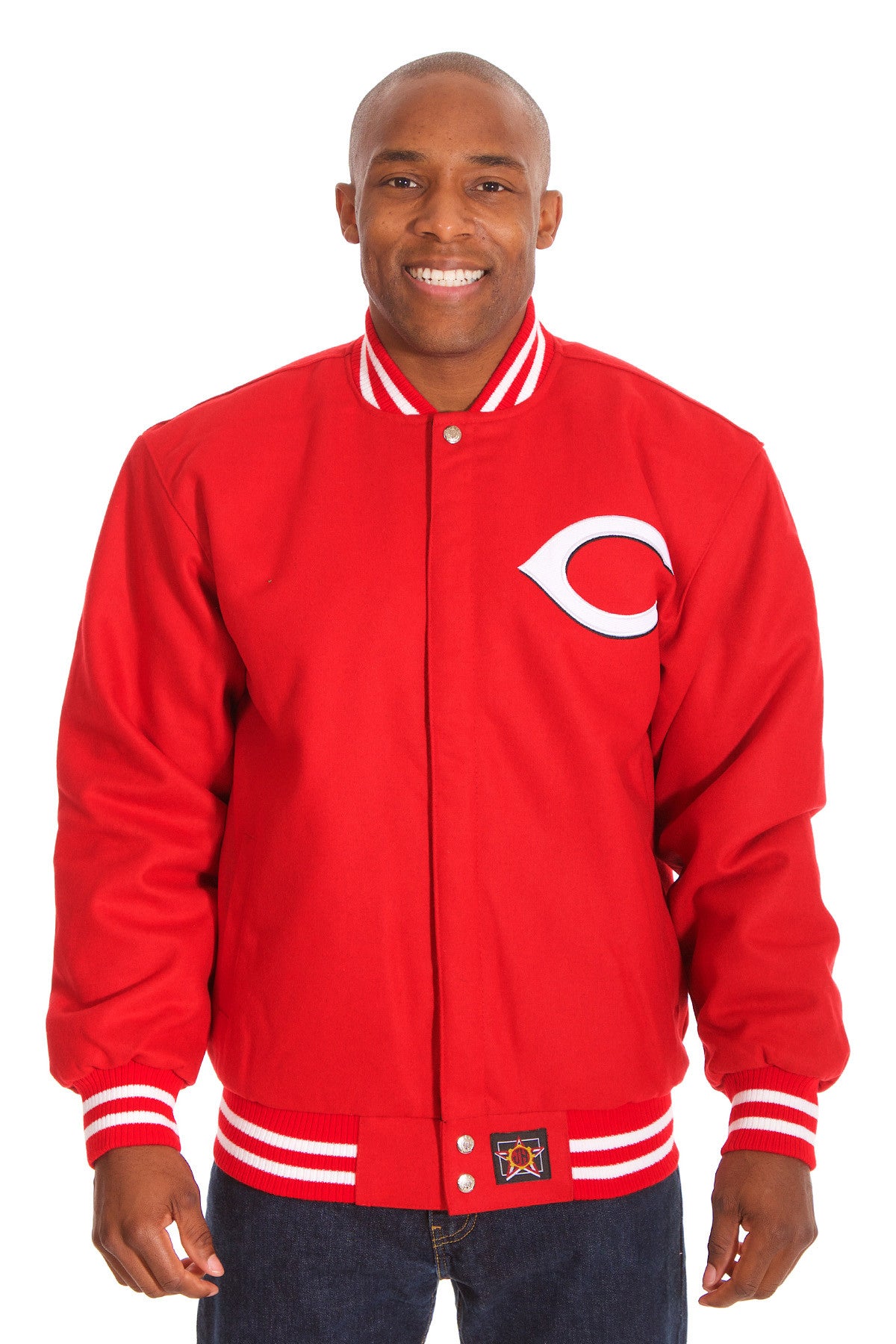 Cincinnati Reds Reversible Wool Jacket