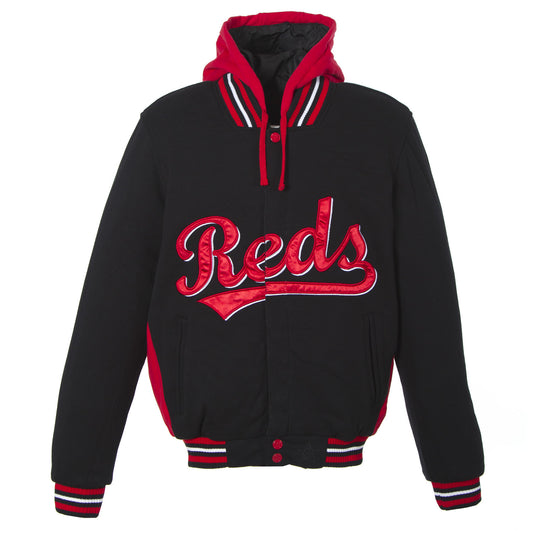 Cincinnati Reds Reversible Fleece Jacket