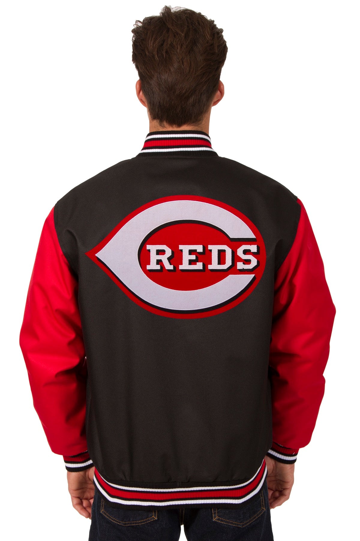 Cincinnati Reds Poly-Twill Jacket