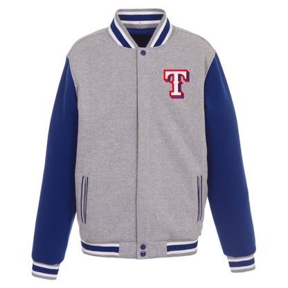 Texas Rangers Reversible Fleece Jacket