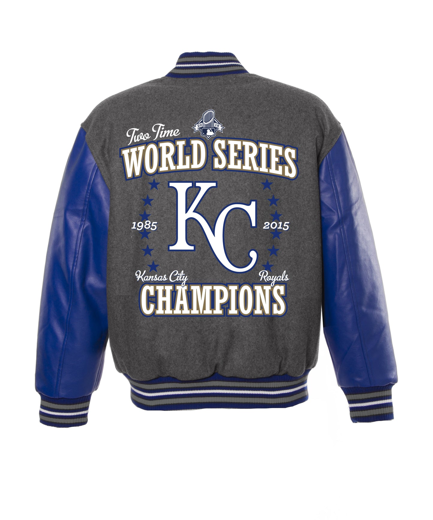 Kansas City Royals Kid's World Series Reversible Wool Jacket