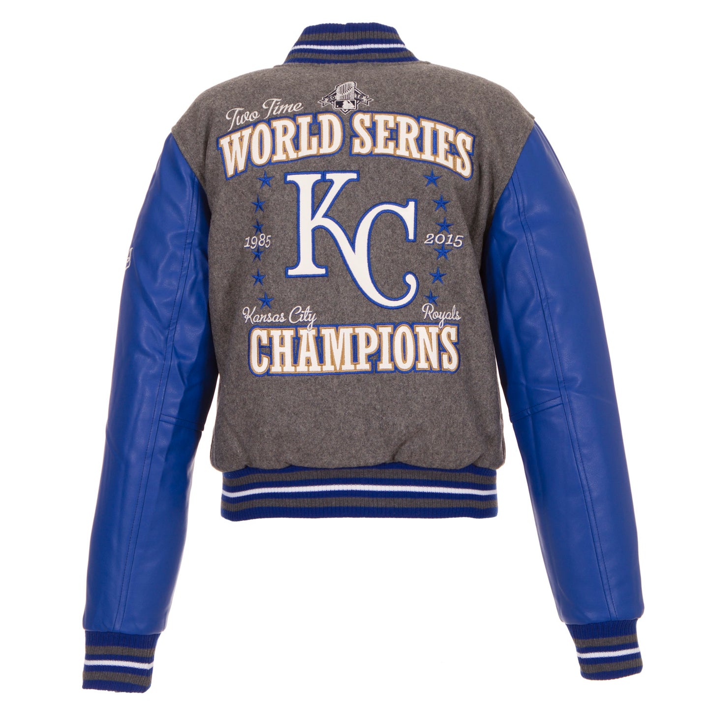 Kansas City Royals Ladies World Series Reversible Wool Jacket