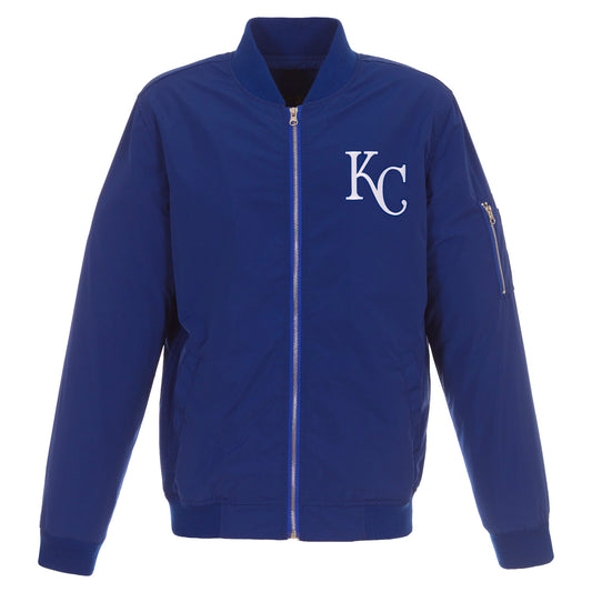 Kansas City Royals Nylon Bomber Jacket