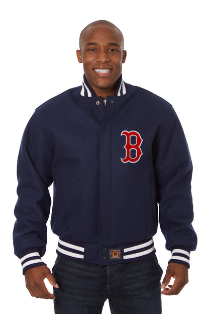 Boston Red Sox Embroidered Wool Jacket