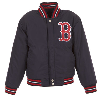 Boston Red Sox Kid's Reversible Wool Jacket