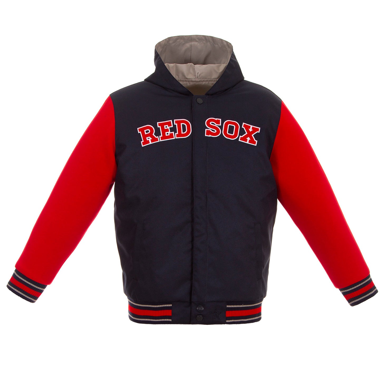Boston Red Sox Kid's Reversible Poly-Twill Jacket