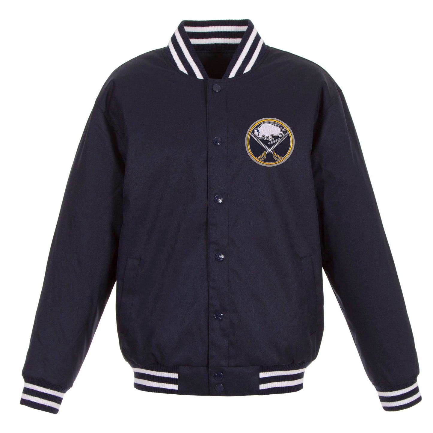 Buffalo Sabres Poly-Twill Jacket (Front Logo Only)