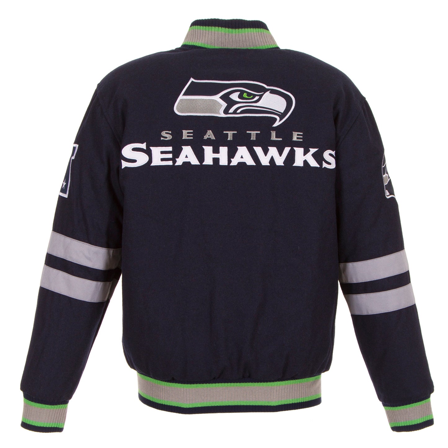 Seattle Seahawks Reversible Wool Jacket