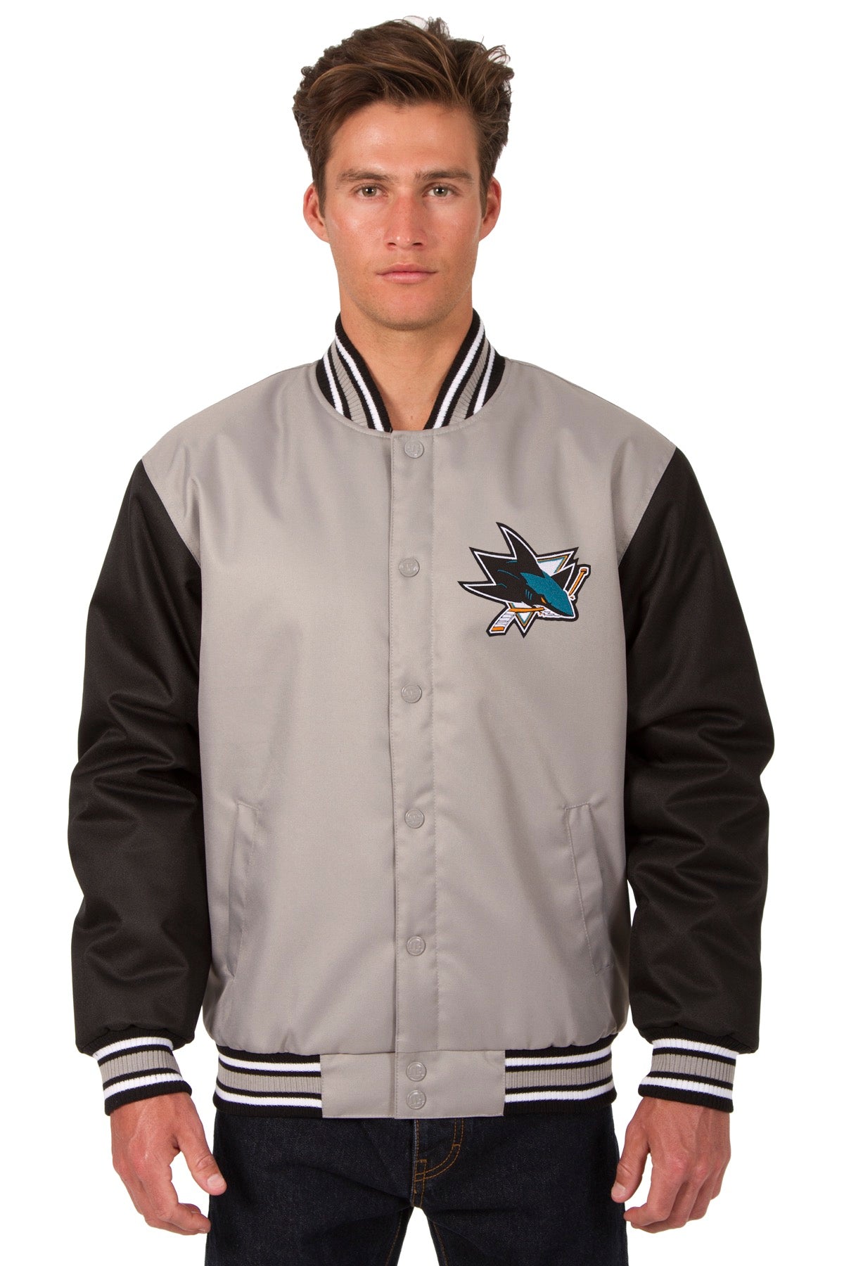 San Jose Sharks Poly-Twill Jacket