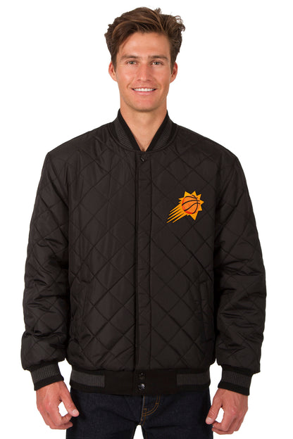 Phoenix Suns Reversible Wool and Leather Jacket