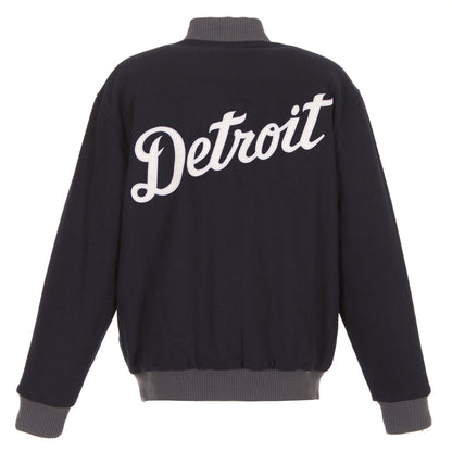 Detroit Tigers Reversible Wool Jacket