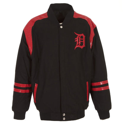 Detroit Tigers Reversible Wool Jacket