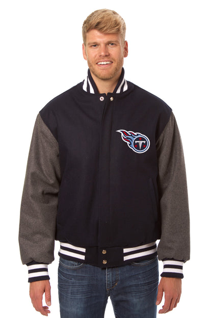 Tennessee Titans Embroidered Wool Jacket