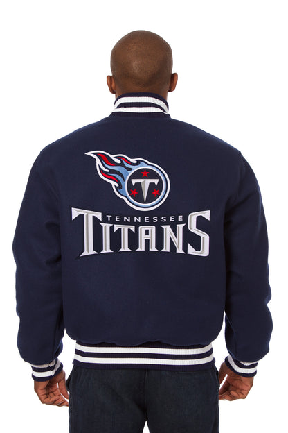 Tennessee Titans Embroidered Wool Jacket