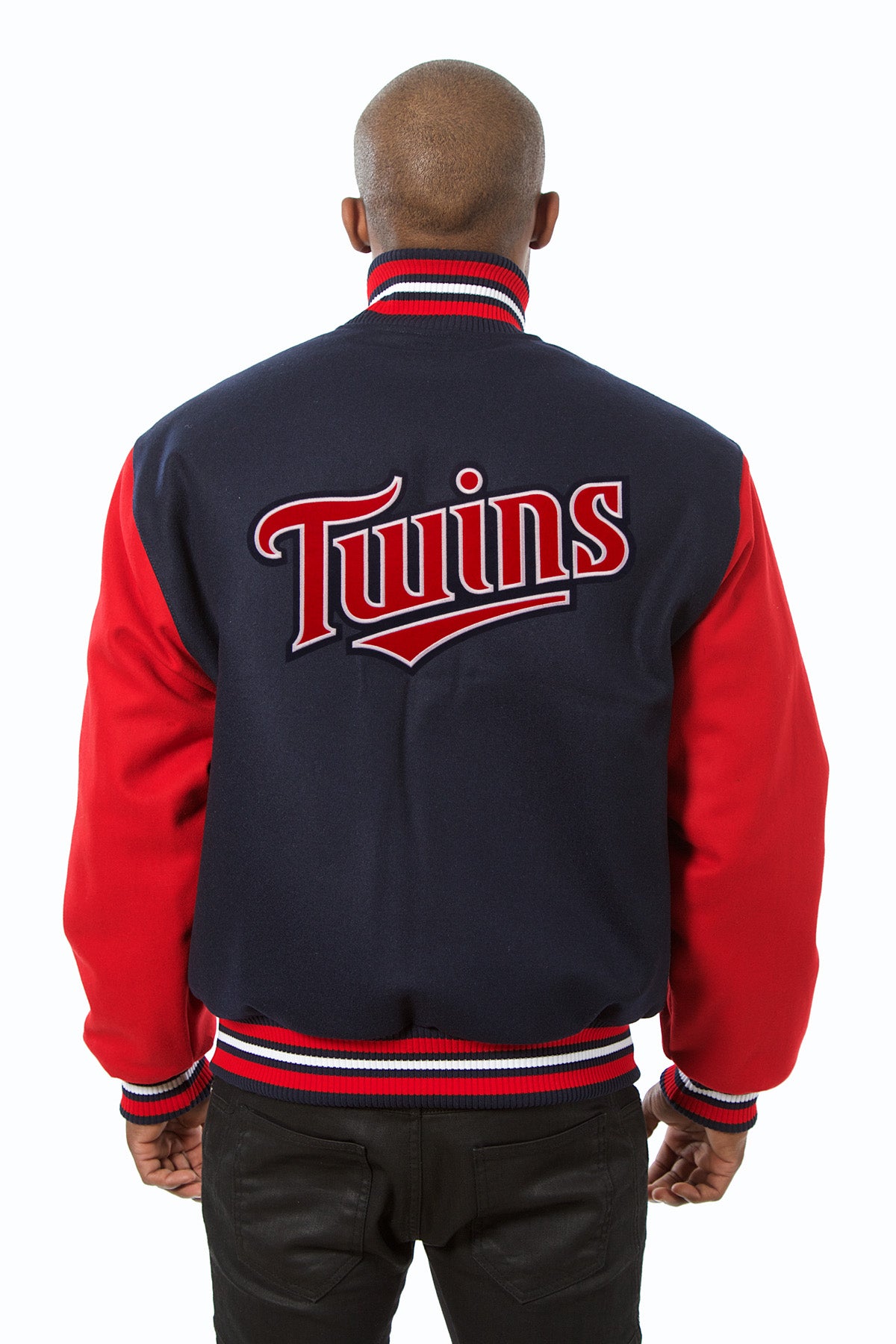 Minnesota Twins Embroidered Wool Jacket