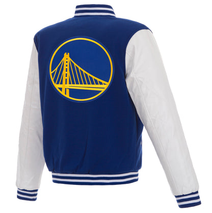 Golden State Warriors Reversible Varsity Jacket