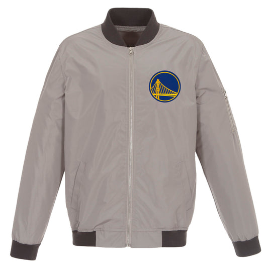 Golden State Warriors Nylon Bomber Jacket