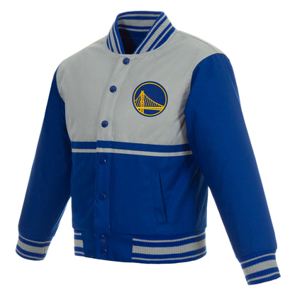 Golden State Warriors Kids Poly-Twill Jacket
