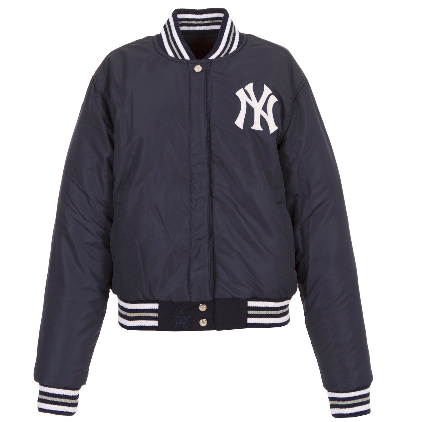 New York Yankees Ladies Reversible Wool Jacket