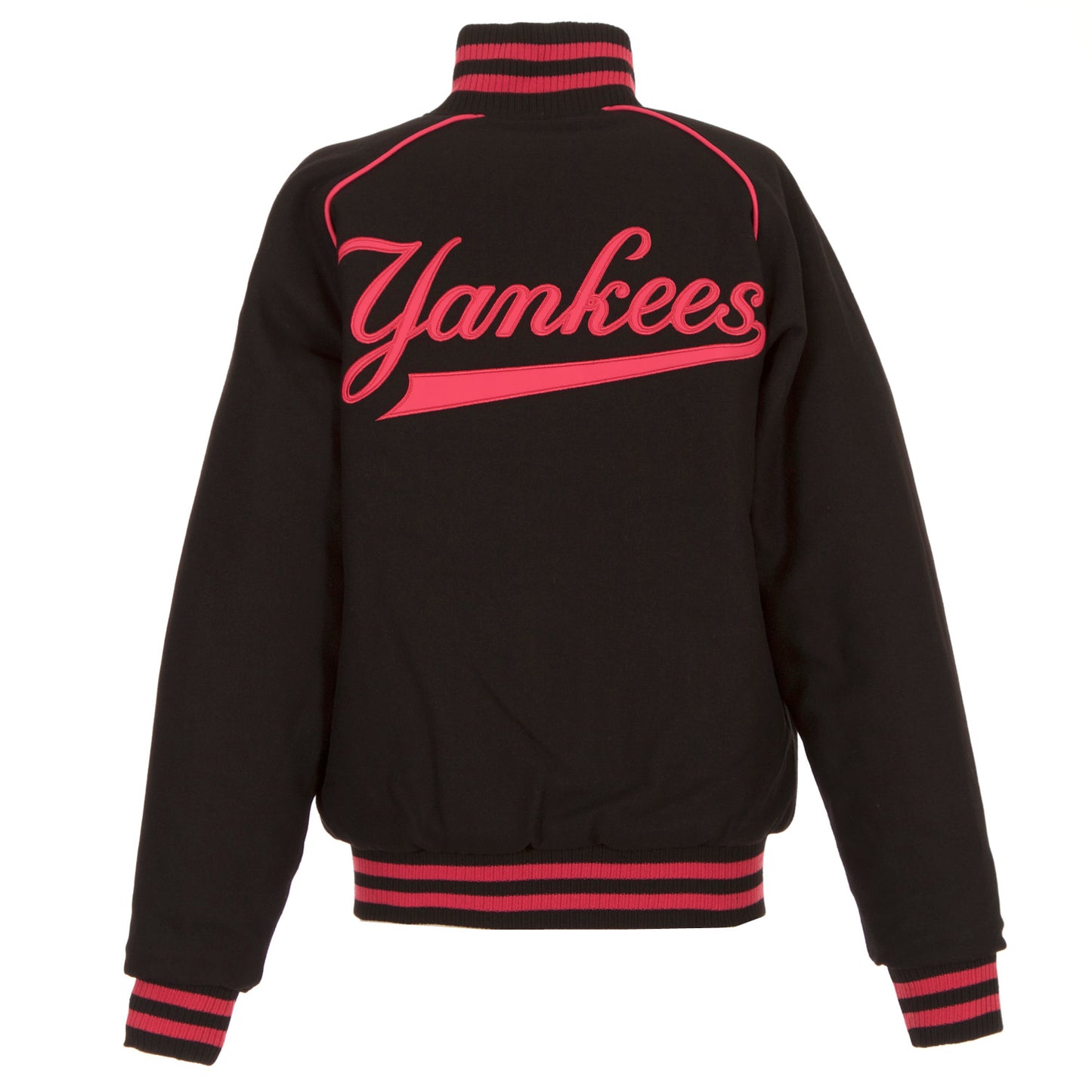 New York Yankees Ladies Reversible Wool Jacket