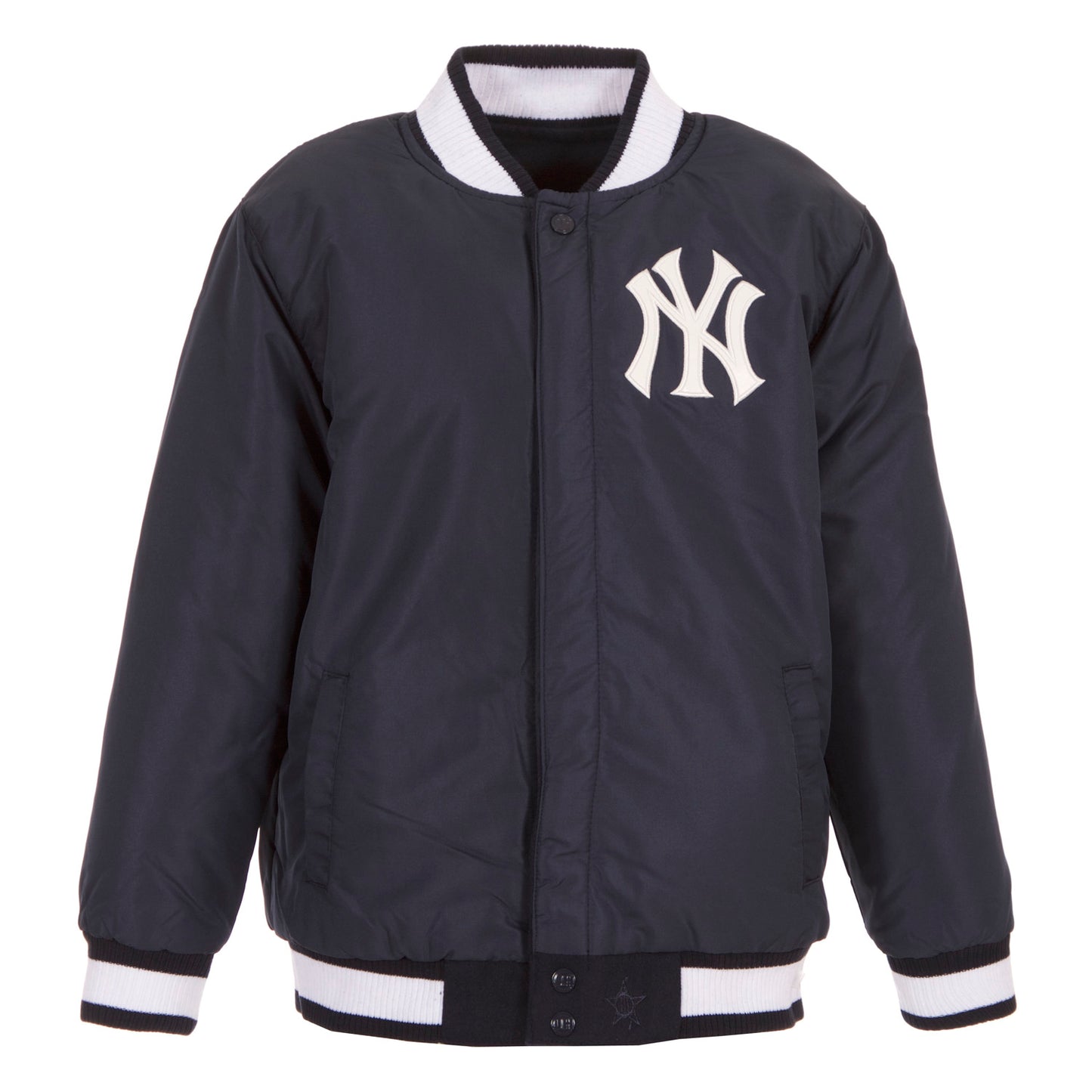 New York Yankees Kid's Reversible Poly-Melton Jacket