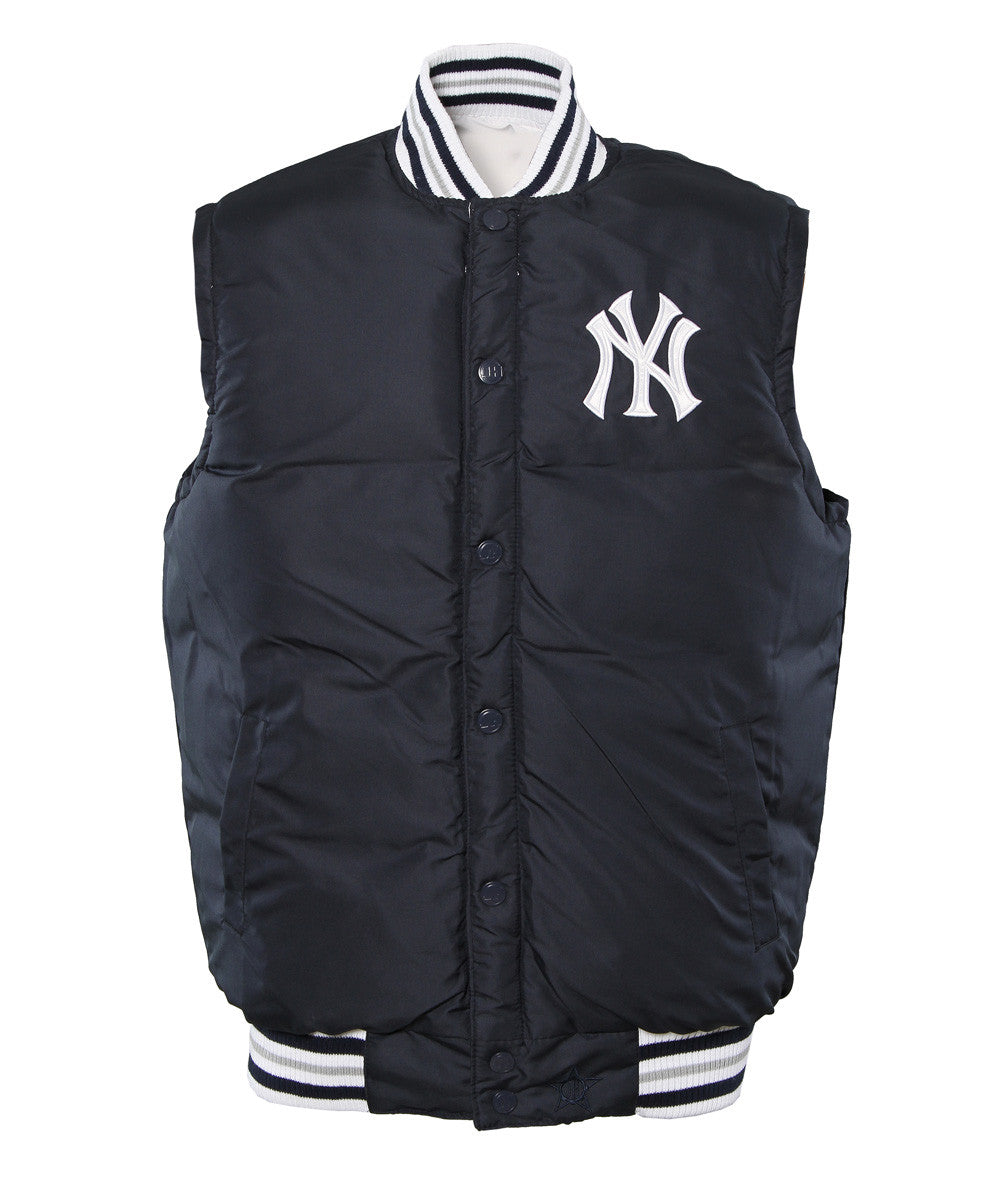 New York Yankees Ripstop Nylon Puffer Vest