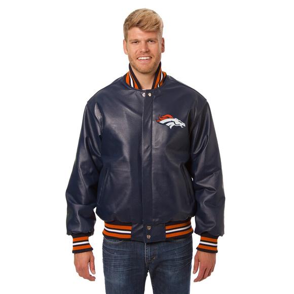 Denver Broncos Full Leather Jacket